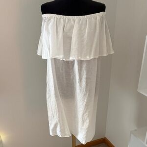 J. Crew Classic White Resort Dress